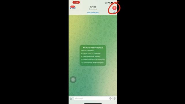 របៀបបង្កើតក្រុម Telegram តាមទូរស័ព្ទដៃ iOS ភាគ១ смотреть онлайн