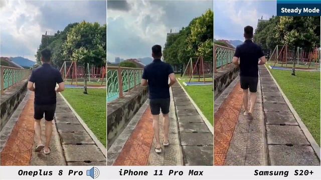 OnePlus 8 Pro vs iPhone 11 Pro Max vs Samsung S20 Plus Camera Test! смотреть онлайн