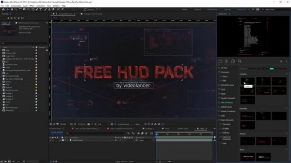 Free Presets Pack for Motion Bro Overview After Effects