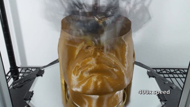 3D Printing Time-lapse of Human Face смотреть онлайн