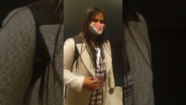 Shristi Dubey || Departure to Orenburg, Russia|| 4 Dec 2021 смотреть онлайн