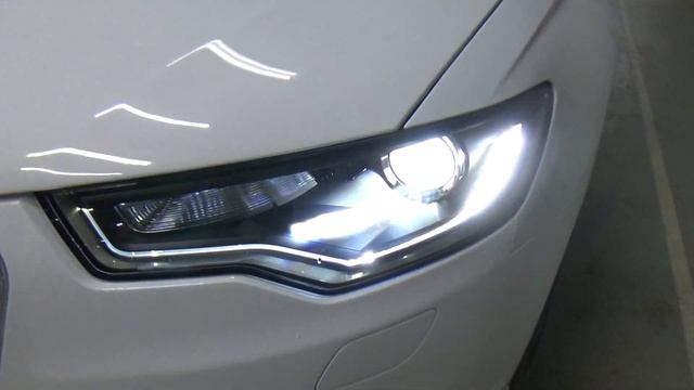AUDI A6 + LUMA I5+NEW . Замена стёкол фар + чернение масок смотреть онлайн
