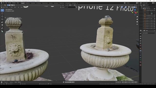 Iphone 12 Pro / Lidar vs Sony A7R III Photogrammetry 3D Scan Test, Heges, Metashape, UE4, Meshroom смотреть онлайн