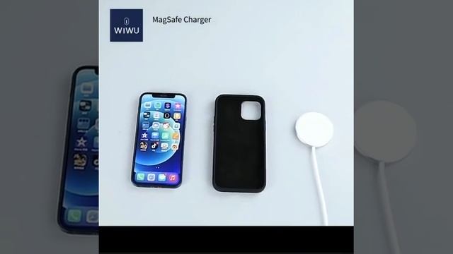 WiWU 15w Fast Charging Wireless Strong Magnetic Magsafe Charger смотреть онлайн