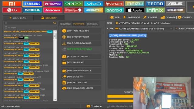 Samsung J250 Frp Unlock By Unlock Tool