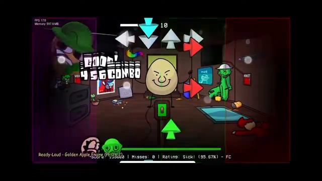 Friday Night Funkin': Ready Loud FC Song Android [Golden Apple 1.2] [Normal] [FNF Mods] *First Ever смотреть онлайн