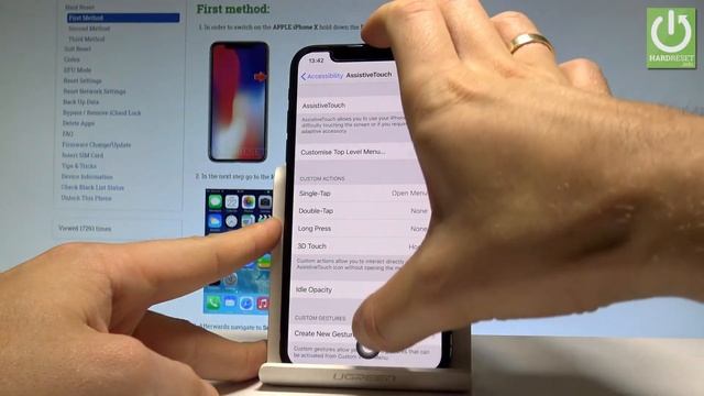 Enable Home Button in iPhone X - Create Virtual Home Button in iOS смотреть онлайн