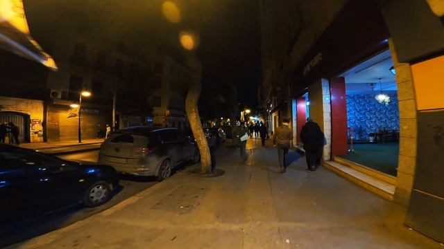 Night Walk In Paris Avenue, Tunis Downtown, Tunisia 🇹🇳 4k, شارع باريس смотреть онлайн