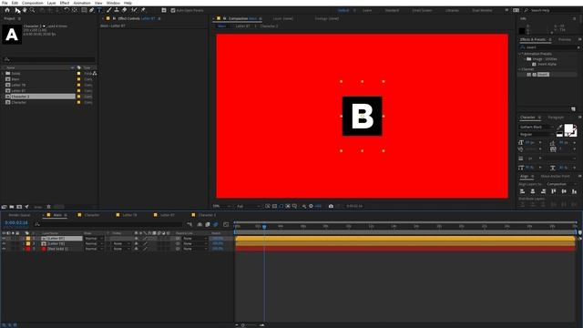 3D Cube Rotating Text Animation in After Effects - No Plugins | Creative & Easy смотреть онлайн