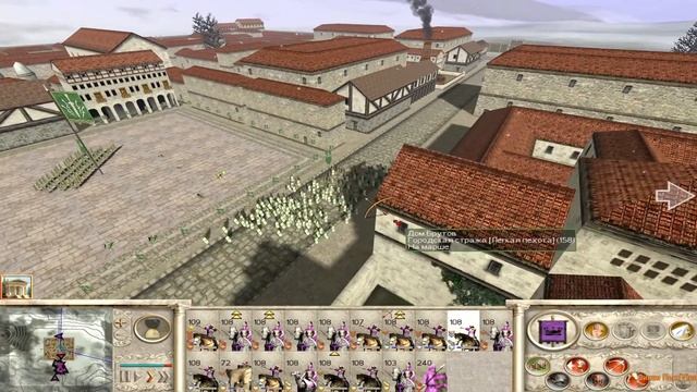 Rome: Total War.Парфяне. Двигаемся на Юлиев. Бруты отступают. #14 смотреть онлайн