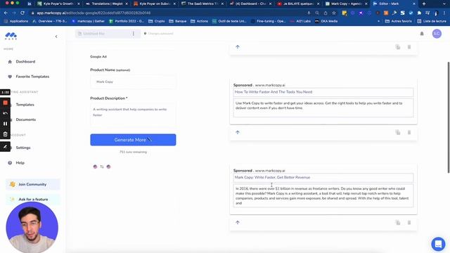How to write Google Ads using Mark Copy AI ✍️ смотреть онлайн