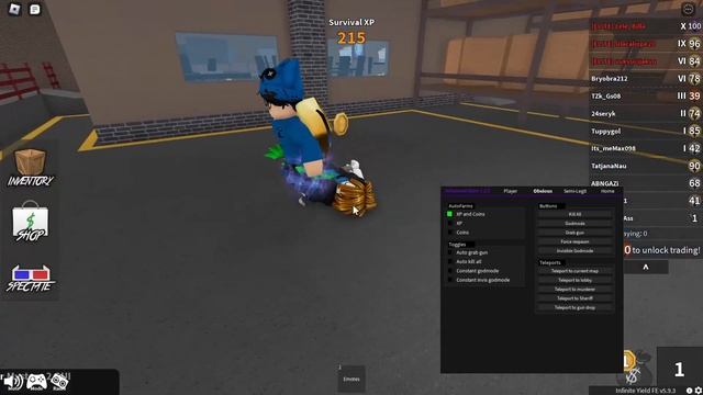 ROBLOX MM2 GUI *SUPER OP* (AUTOFARM, GODMODE, INFINITE YIELD AND MORE!) смотреть онлайн