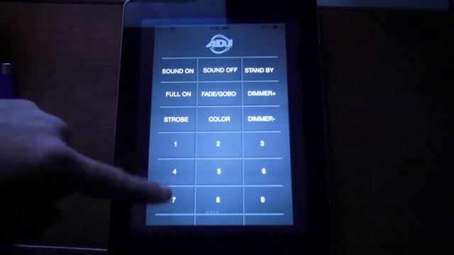 Airstream IR Lighting Remote Control iOS APP from ADJ смотреть онлайн