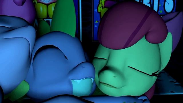 Spike And Applebloom Sleep Love 💖💖💖 смотреть онлайн