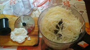 Нарезка капусты на кухонном комбайне