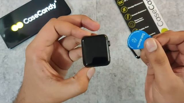 Apple Watch Tempered Glass Installation | CaseCandy Apple Watch 44mm 40mm tempered glass Hard смотреть онлайн