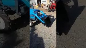 HINOMOTO E14 ЯПОНСКИЙ МИНИТРАКТОР С КОВШОМ И ПОЧВОФРЕЗОЙ ОТ КОМПАНИИ КОТАМОТО.