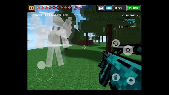 Pixel Gun 3D Marksman M2 Gun Review iOS/Android смотреть онлайн