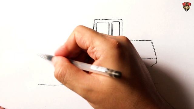 How to draw a Excavator easy смотреть онлайн