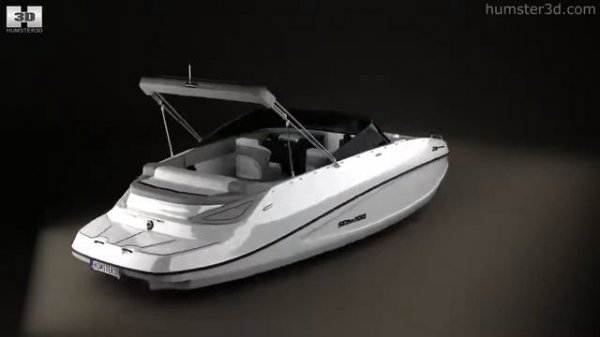 BRP Sea-Doo Challenger 230 2012 Sport Boat 3D model by 3DModels.org