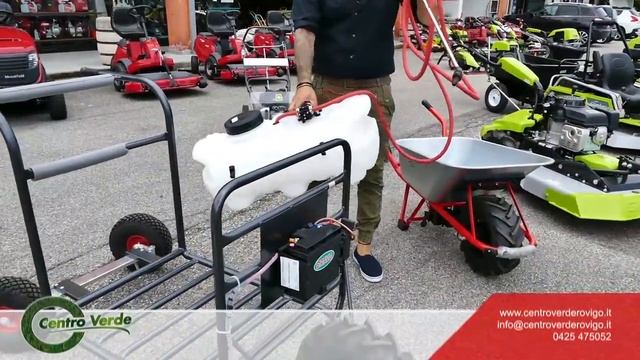 Scopri "Bat Car", il carrello elettrico a batteria! смотреть онлайн