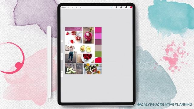 Procreate Tutorial for Vision Board Template / June 2020 Mailing List Freebie смотреть онлайн