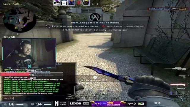 l0rd-dll knifed kennyS- | CS:GO FPL смотреть онлайн