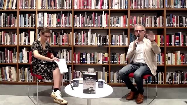 Amor Towles on The Lincoln Highway смотреть онлайн