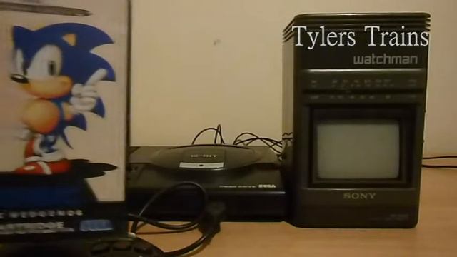 Sega mega drive on a sony watchman // Tylers Trains смотреть онлайн