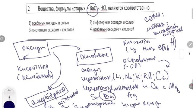 химия, 9-й класс, контрольная работа #1 смотреть онлайн
