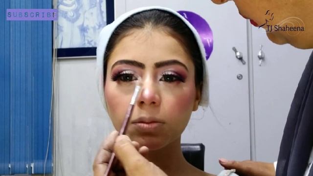 Engagement Makeup | Apple green with silver | Baat pakki Makeup | #trending смотреть онлайн