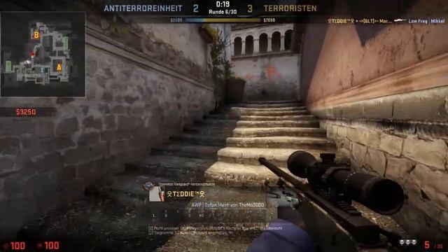Counter-Strike Global Offensive Epic CLUTCH - never give up - смотреть онлайн
