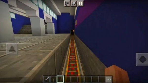 Фрунзенско-Приморская линия, 1 и 2 путь (Метро СПБ в Minecraft PE)