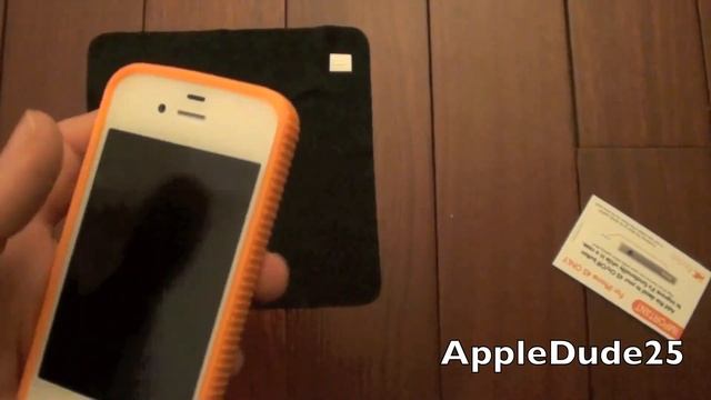 ZooGue Social Shell Orange Unboxing (FREE CASE) - iPhone 4S смотреть онлайн