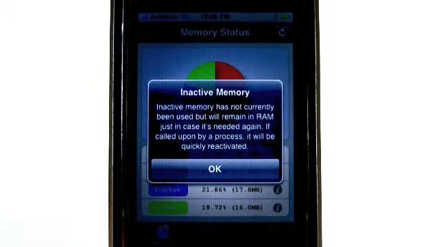 iPhone apps - Memory Status смотреть онлайн