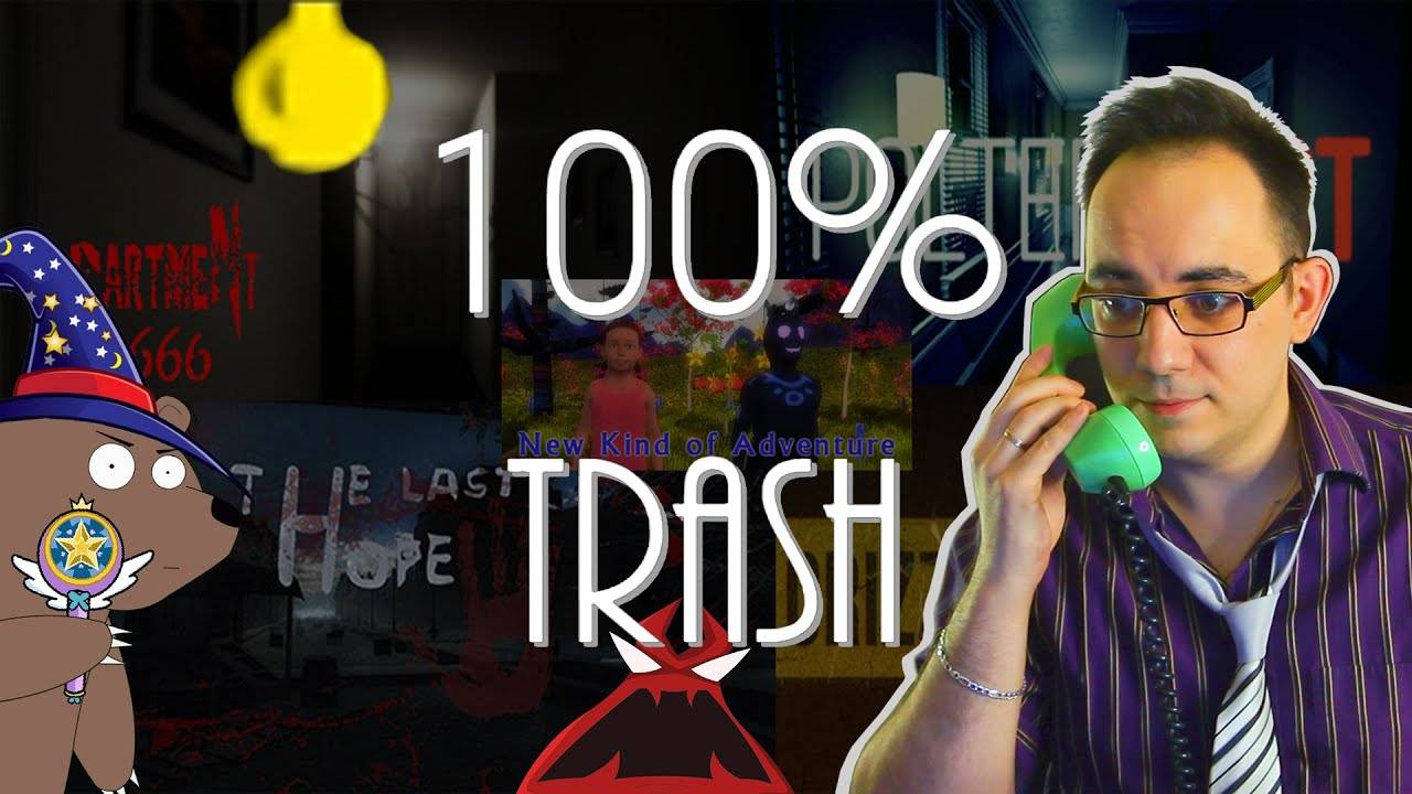 100% TRASH №14: Новый вид ограбления медведя смотреть онлайн