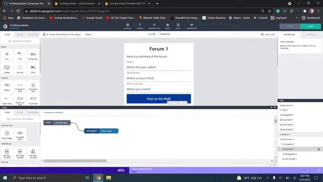 How To Make A Social Or Sharing App For Free - Finishing Forum Posts смотреть онлайн