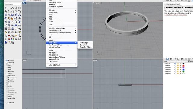 A simple band ring using Rhino 3d for mac смотреть онлайн