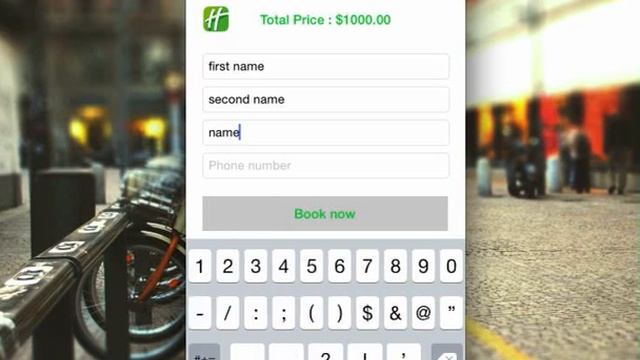 Hotel App Full iOS Template for iPhone/iPad смотреть онлайн