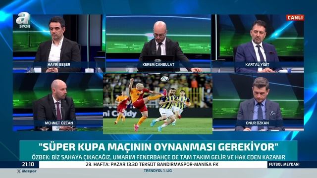 Mehmet Özcan: "Galatasaray, Süper Kupa'ya Tam Kadro Gidecek!" смотреть онлайн