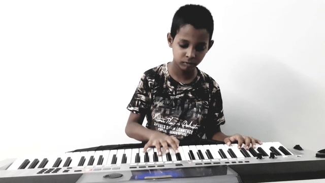 Chinna Chinna Vanna Kuyil | From Mouna Ragam Flim | Played by Rahul.S смотреть онлайн