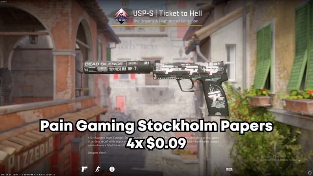 USP-S Ticket to Hell Sticker Combos and Crafts смотреть онлайн