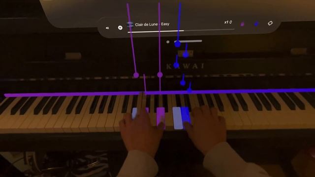Learn to play piano with Apple's Vision Pro смотреть онлайн