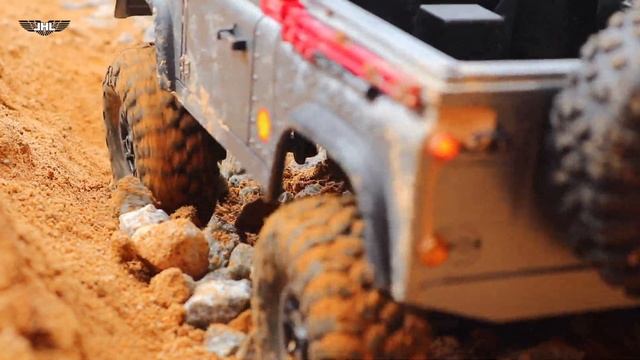 Land Rover Defender D90 1/12 MN99S #LHLRC ⁰⁰2 RC Offroad Expedition | Crawling Onto The Steep Hill