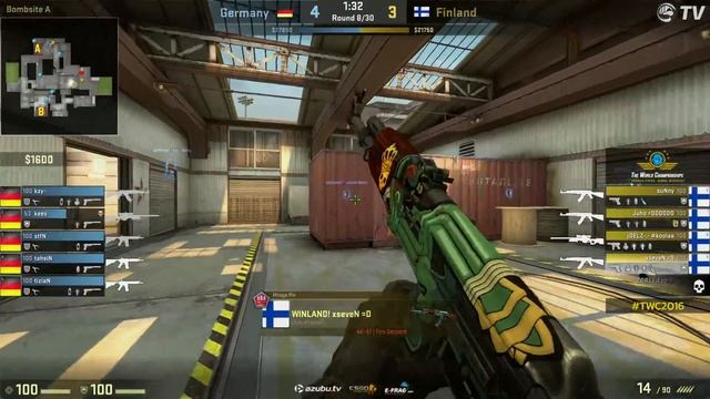 CS:GO - Germany vs. Finland[Cache] - The World Championships 2016 смотреть онлайн