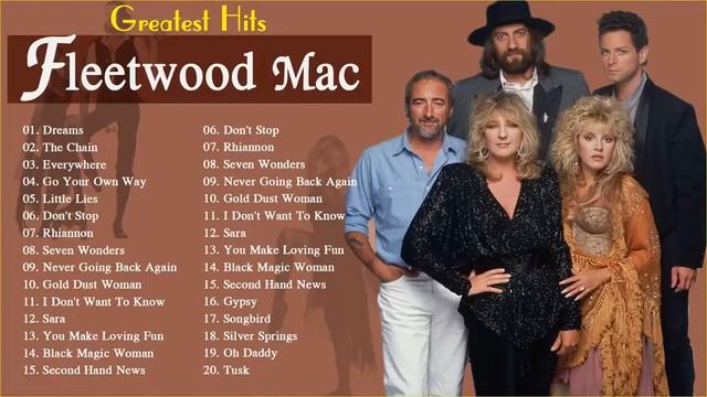 Fleetwood Mac Greatest Hits Full Album 🍀🌿🌹 The Very Best Of Fleetwood Mac