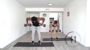 20 Minute Upper Body Dumbbell Workout [Build Muscle & Strength]