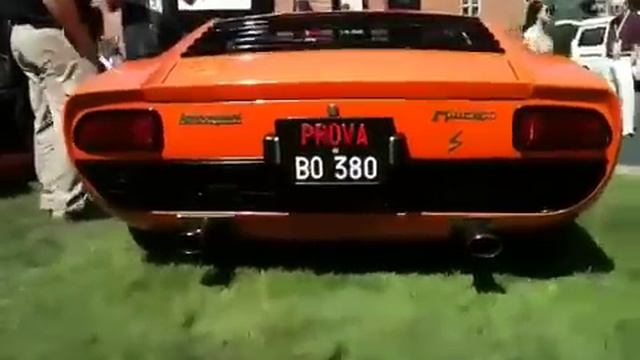 Lamborghini Miura S LOUD START UP! смотреть онлайн
