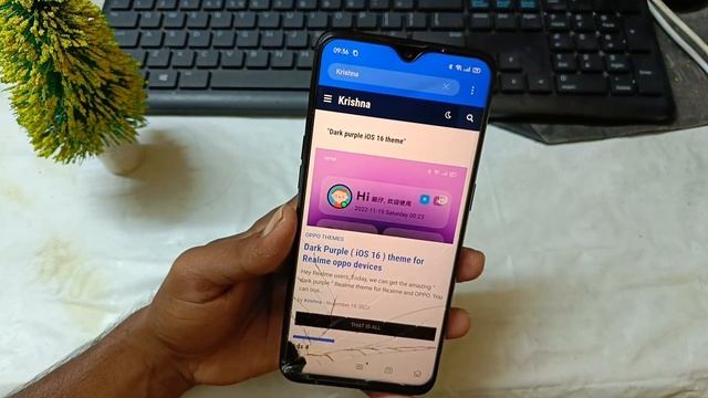 Dark Purple UI ( iOS 16 ) Theme for Oppo and Realme ui Devices ⚡⚡ смотреть онлайн