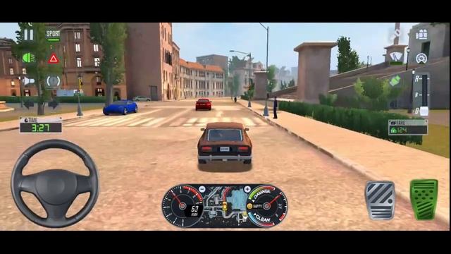 Vintage Car Uber Driver 🚕🚖| Taxi Sim 2020 Android iOS Car Gameplay смотреть онлайн